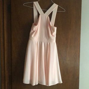 Lulus blush dress worn once